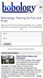 Mobile Screenshot of bobology.com